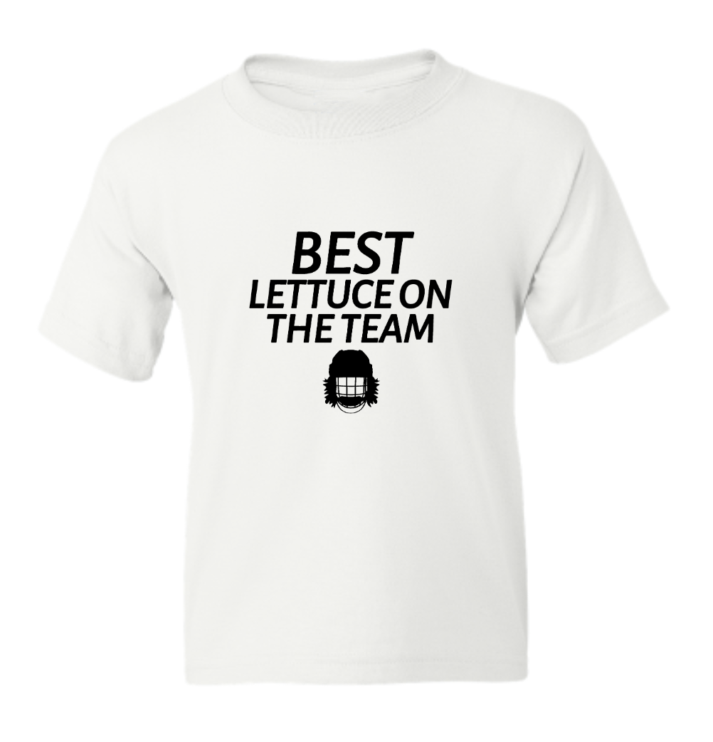 Best Lettuce On The Team White Youth T-shirt